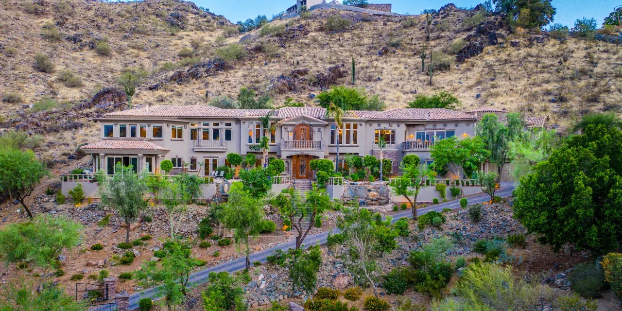 Opulent Arizona Mountain Estate Heads to Auction Mansion Global