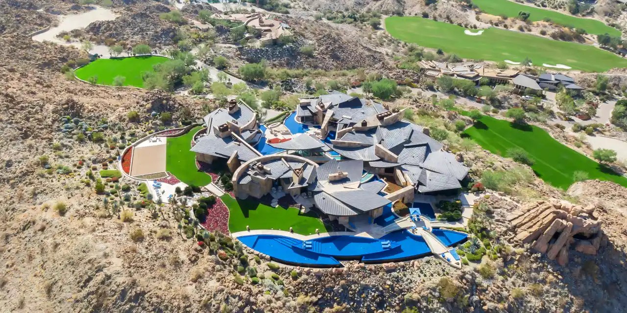 California Megamansion With a Shark Tank Sells for 42 Million, a Coachella Valley Record