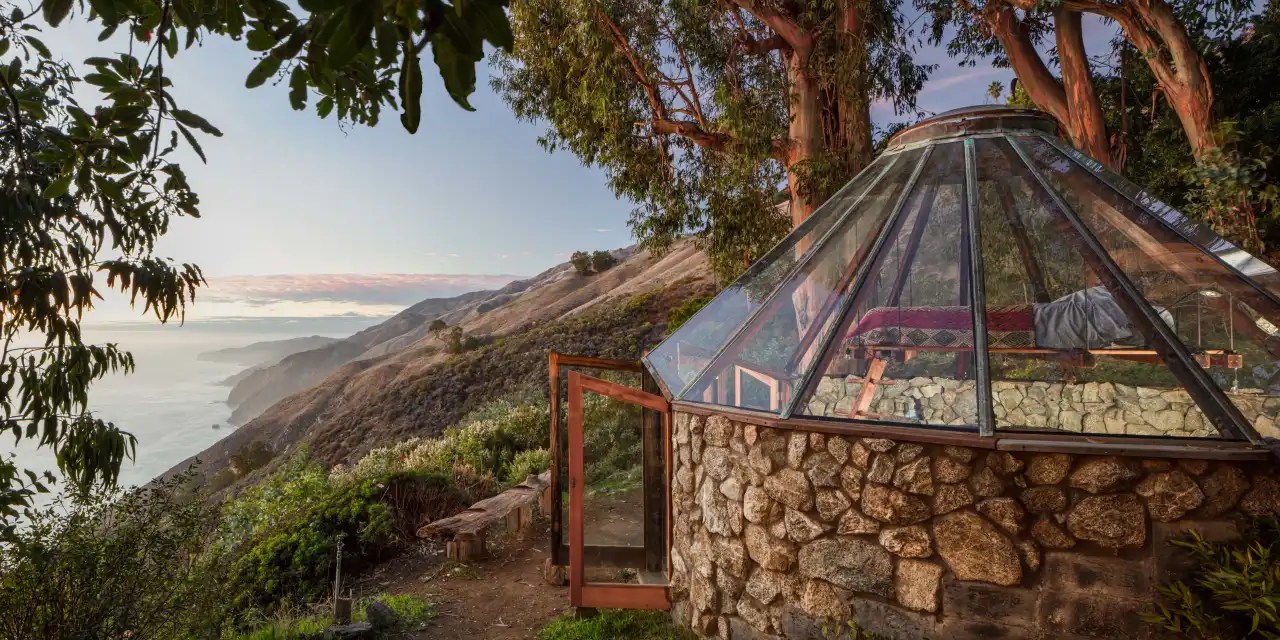 You Can Sleep Suspended Among Big Sur’s Redwoods in a Compound Designed