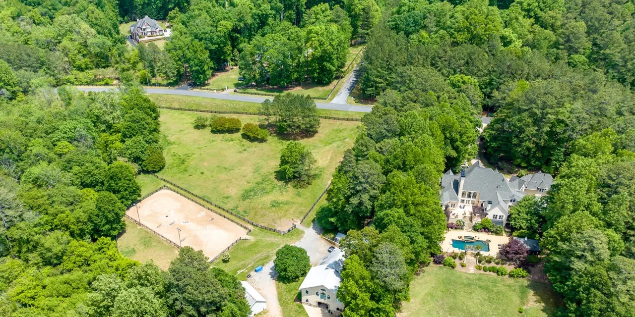 Atlanta Equestrian Estate With a ‘Barndominium’ and MegaCloset Heads