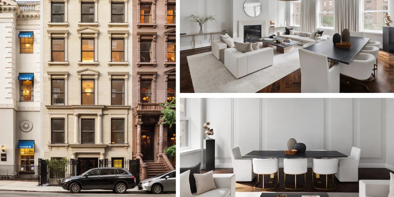 36 Million Manhattan Townhouse Where Socialite Gloria Vanderbilt Grew
