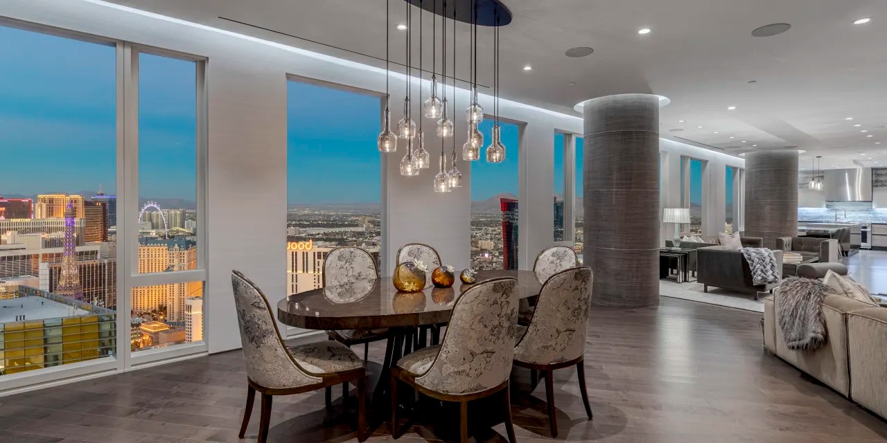 Waldorf Astoria Penthouse in Las Vegas Sells for a Record Price Mansion Global