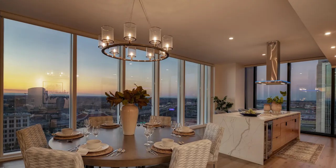A Turnkey Penthouse Perfect for NBA Fans Atop a Luxury Hotel in