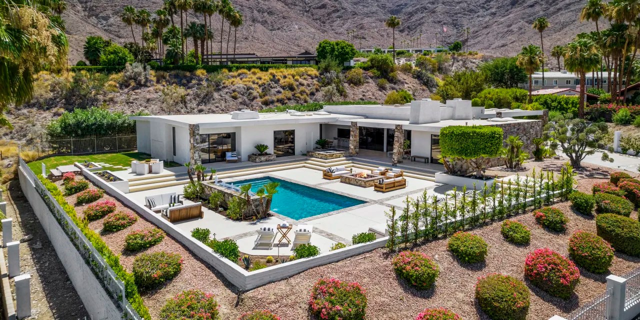 MidCentury Modern Home in California’s Coachella Valley Lists for 3.6