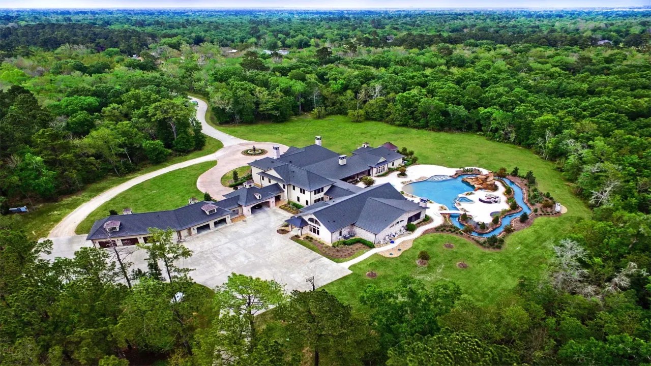 49Acre Texas Estate With Water ParkLike Pool Lists for 2.5M