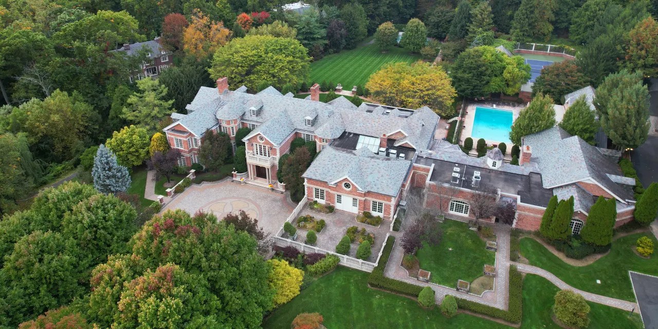 A 48Room New Jersey Megamansion That Scores With Basketball Lovers