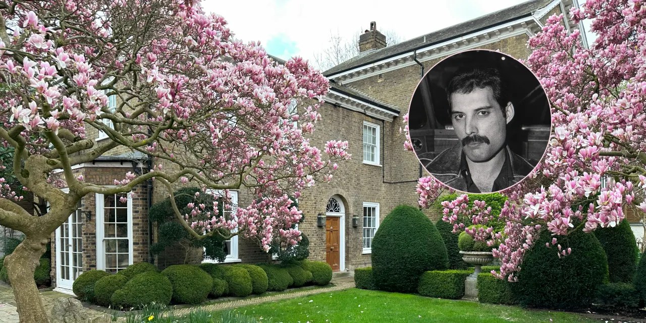 Freddie Mercury’s London Mansion Selling for £30 Million Mansion Global