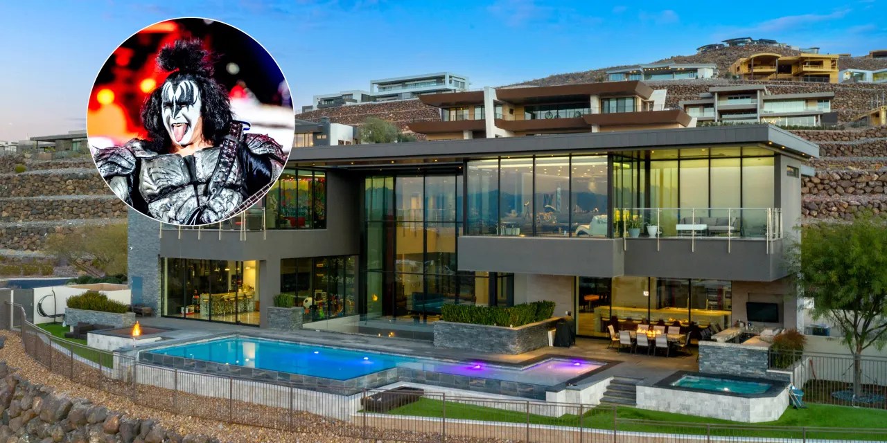Party’s Over in Las Vegas for KISS Rocker Gene Simmons Mansion Global