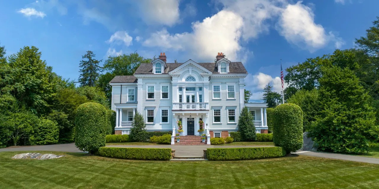 A 120YearOld Greenwich, Connecticut, Landmark Now Houses a Mirrored