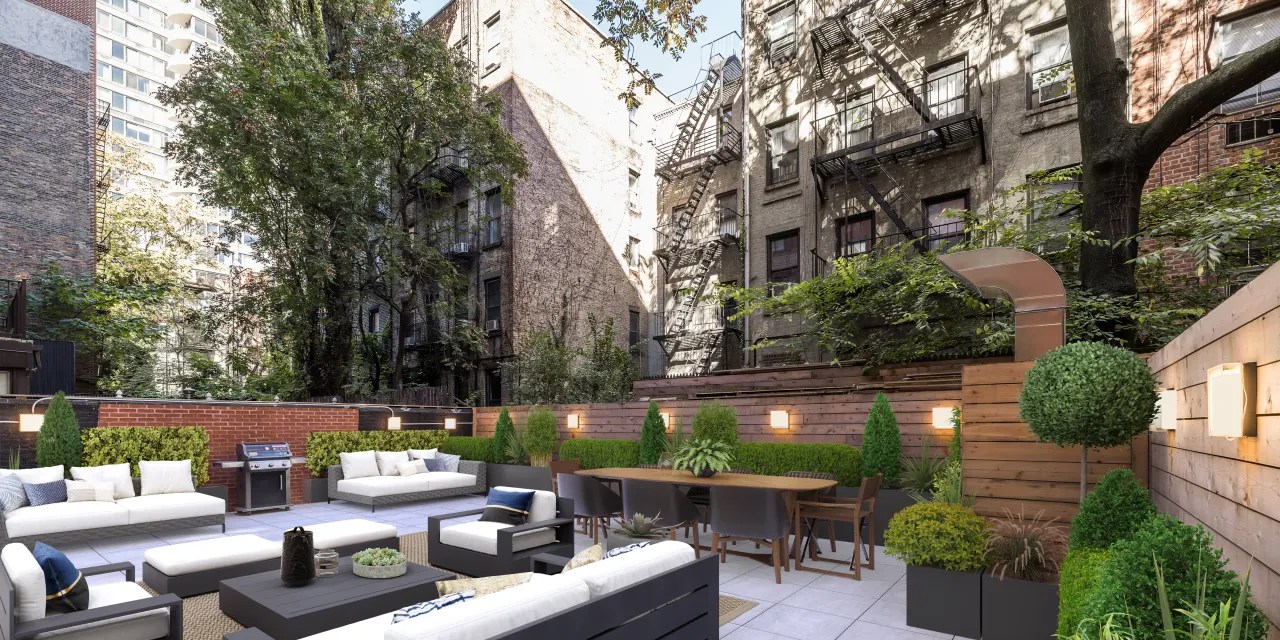 Manhattan Townhouse Carved From an Old Comes With a Patio