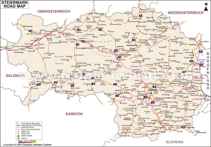 Steiermark Road Map