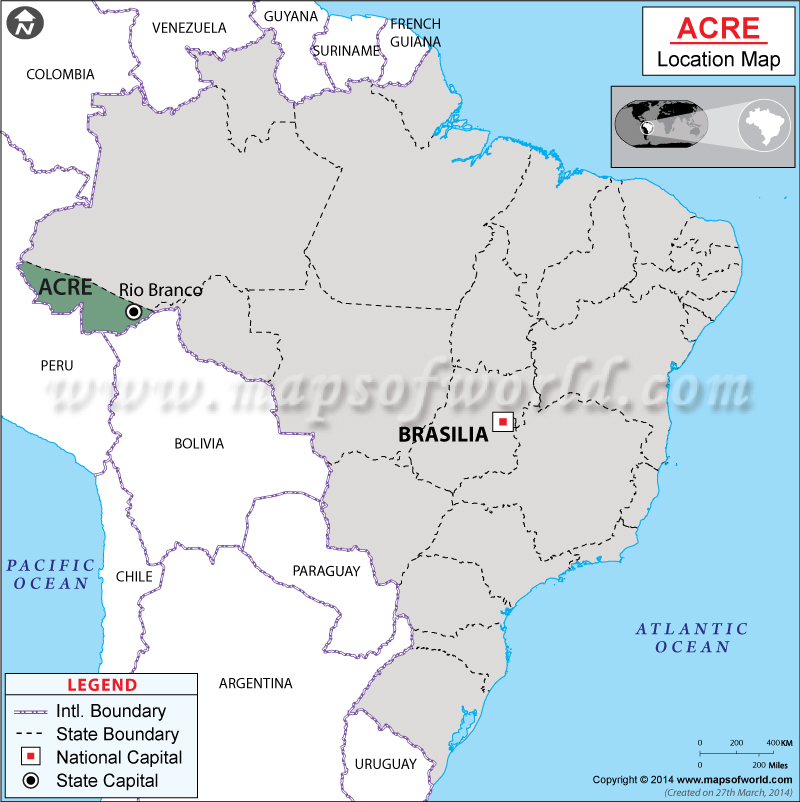 Where is Acre Where is Acre Located