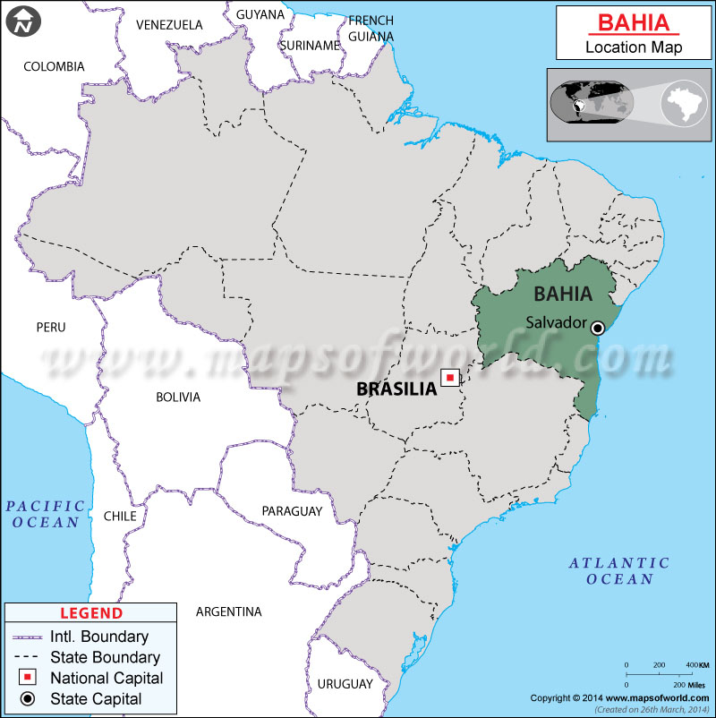 Where is Bahia Brazil