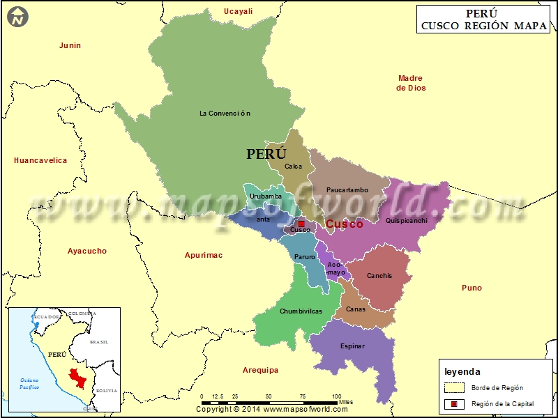 Mapa Cusco