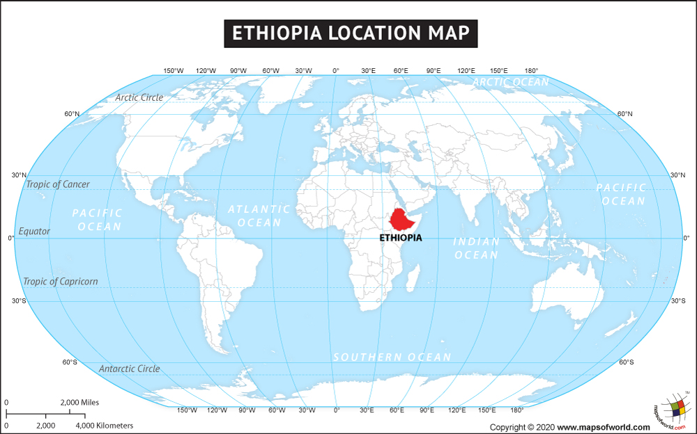 Ethiopia Map Detailed Maps of Federal Dem…