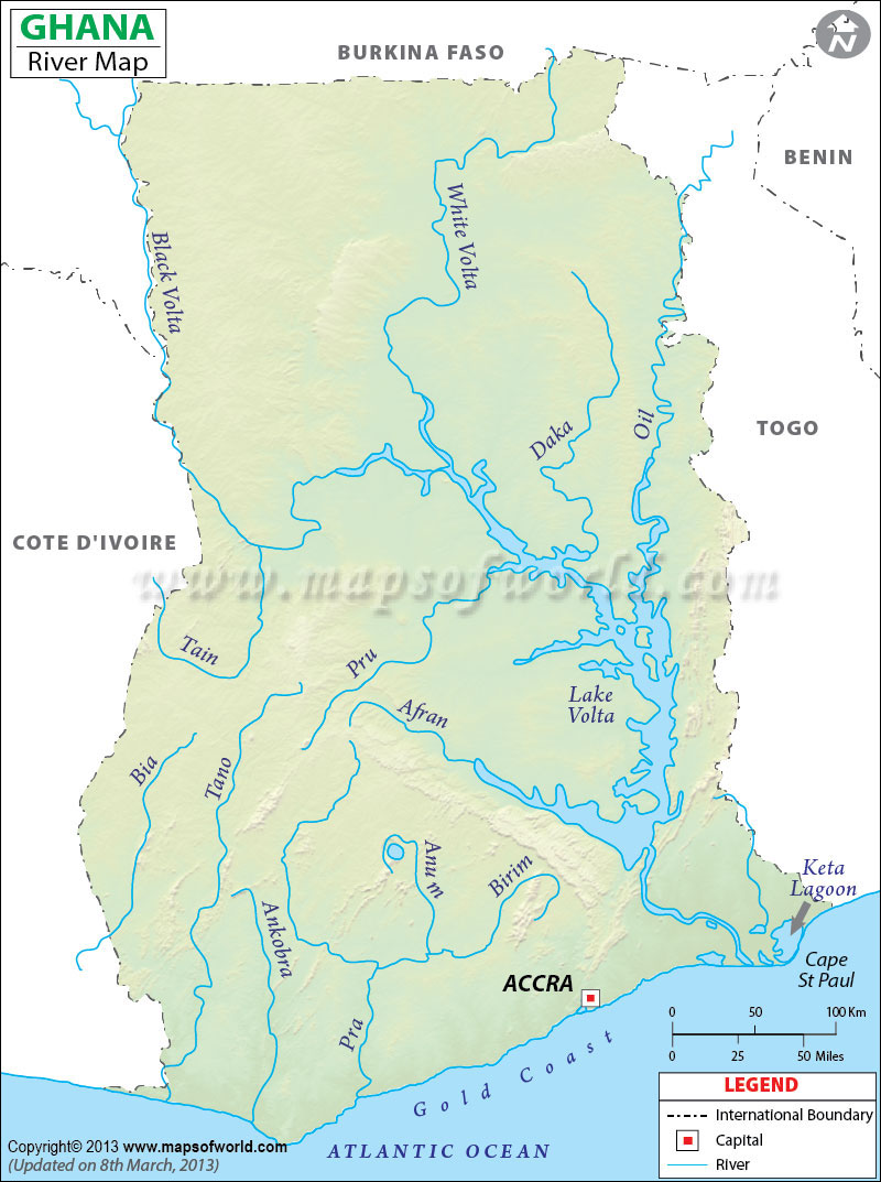 Ghana Maps & Facts World Atlas