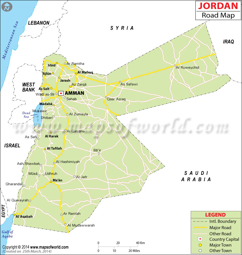Jordan Road Map