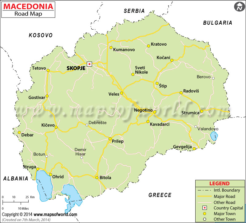 Macedonian Road Map