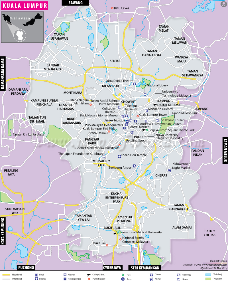 Kuala Lumpur Map Google My Maps