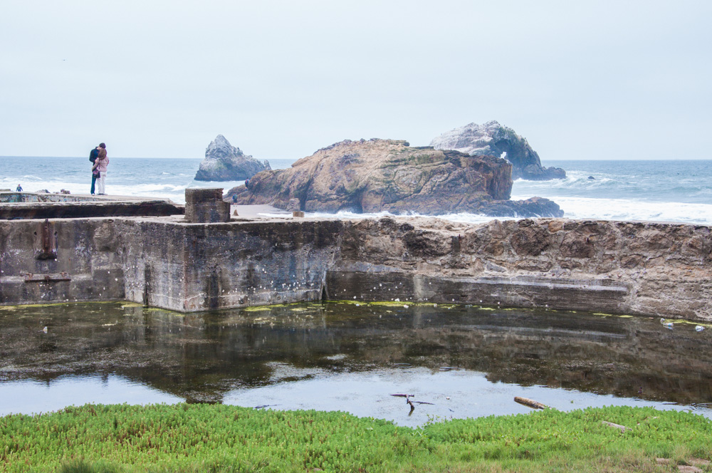 Sutro Baths in San Francisco World's Largest indoor Swimming Complex