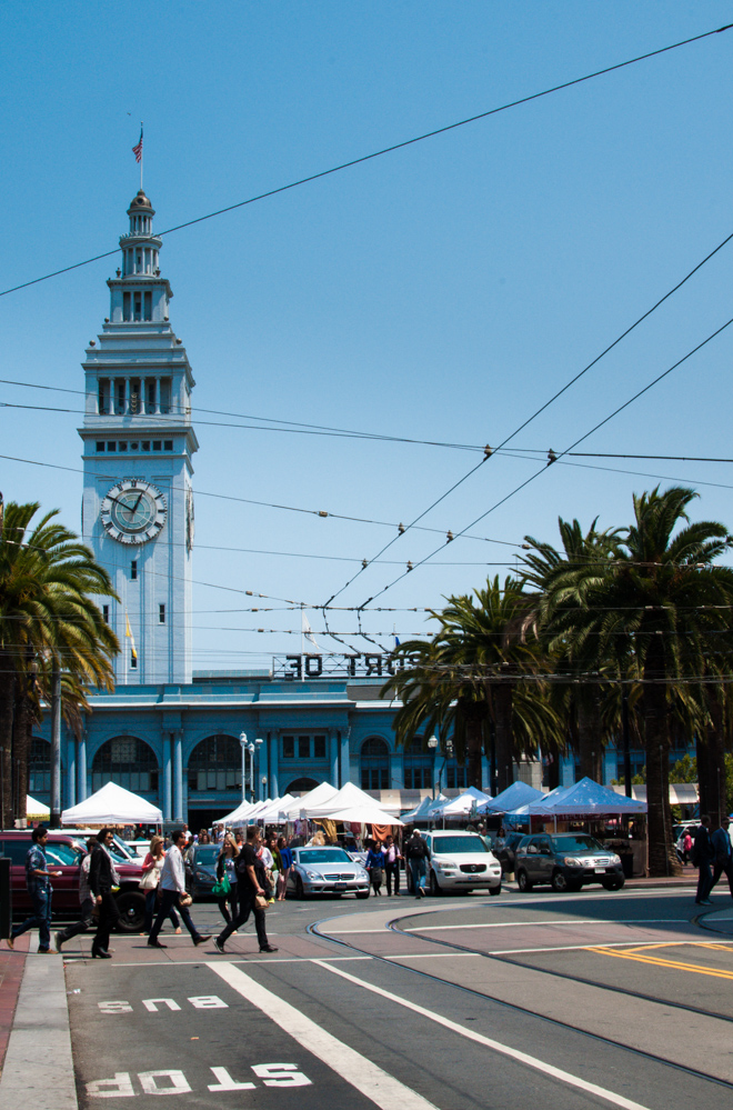 San Francisco Ferry Building Food artisan Marketplace