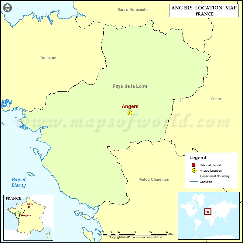 Introduction Where is Angers Located in France