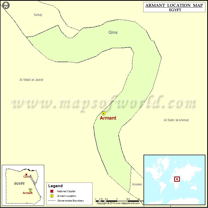 Armant Ancient Egypt Map Where is Armant Location of Armant in Egypt Map
