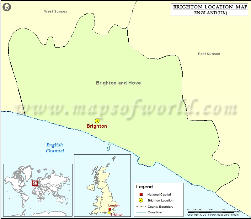 Brighton Map & Directions MapQuest