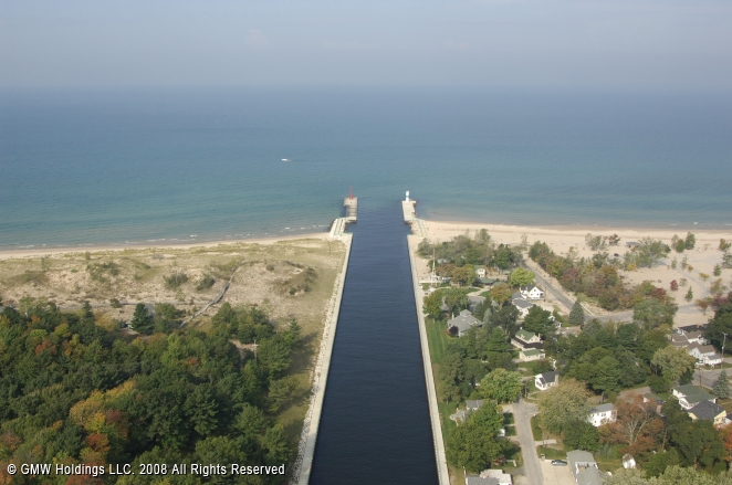 Pentwater Lake Inlet, Pentwater, Michigan, United States