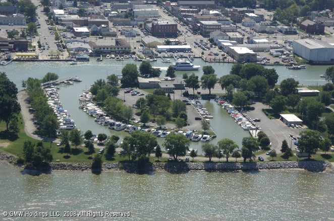 Port Clinton Yacht Club in Port Clinton, Ohio, United States