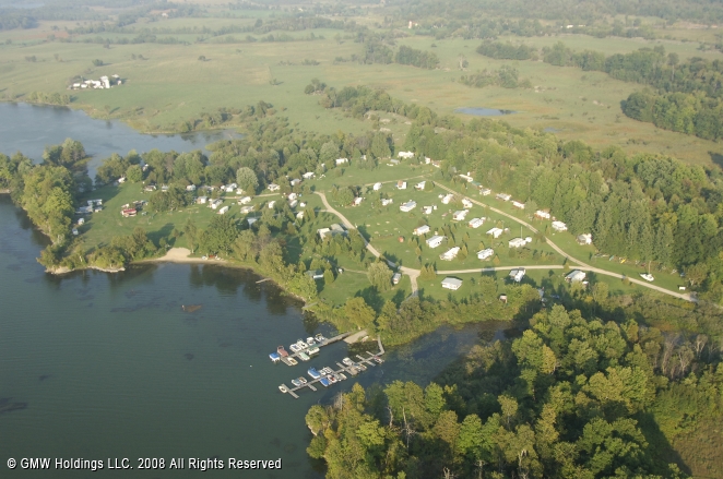 Cranberry Lake Campgrounds in Seeley's Bay, Ontario, Canada