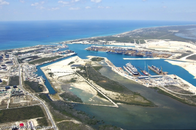 Freeport Harbour, Freeport, Grand Bahama, Bahamas