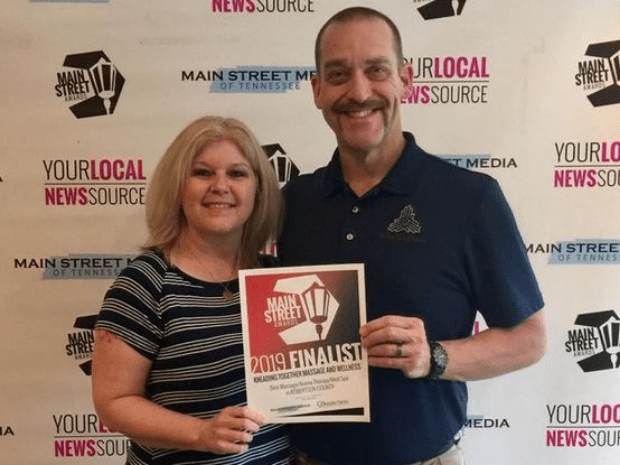 Book a massage with Kneading Together Massage and Wellness White