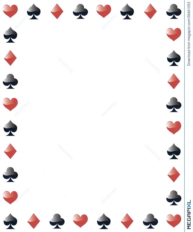 Playing Cards Clipart Border