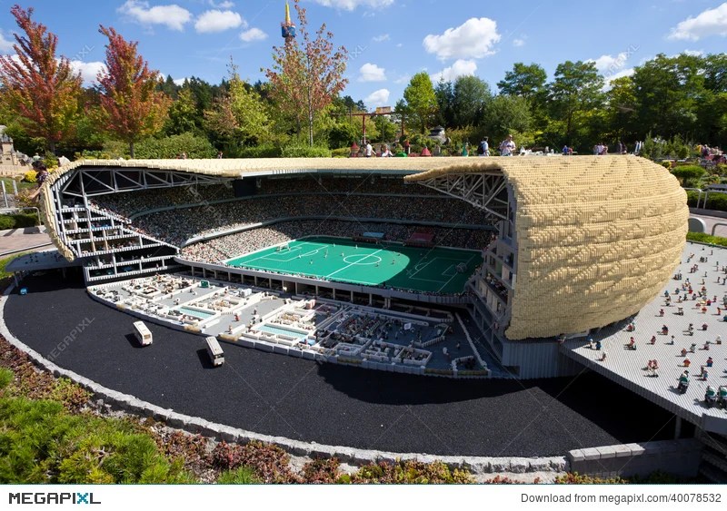 Lego Fussballstadion Allianz Arena Baldachin