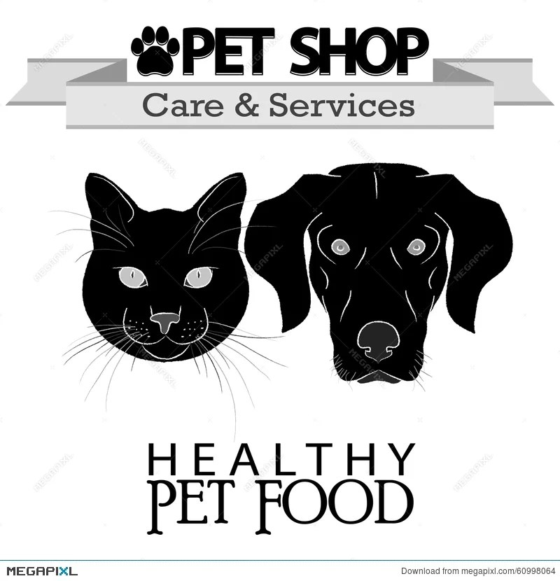 Pet Shop Logo Illustration 60998064 Megapixl