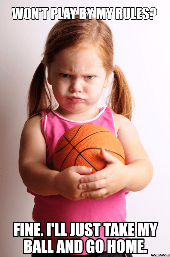 My Ball, My Rules More than Useless