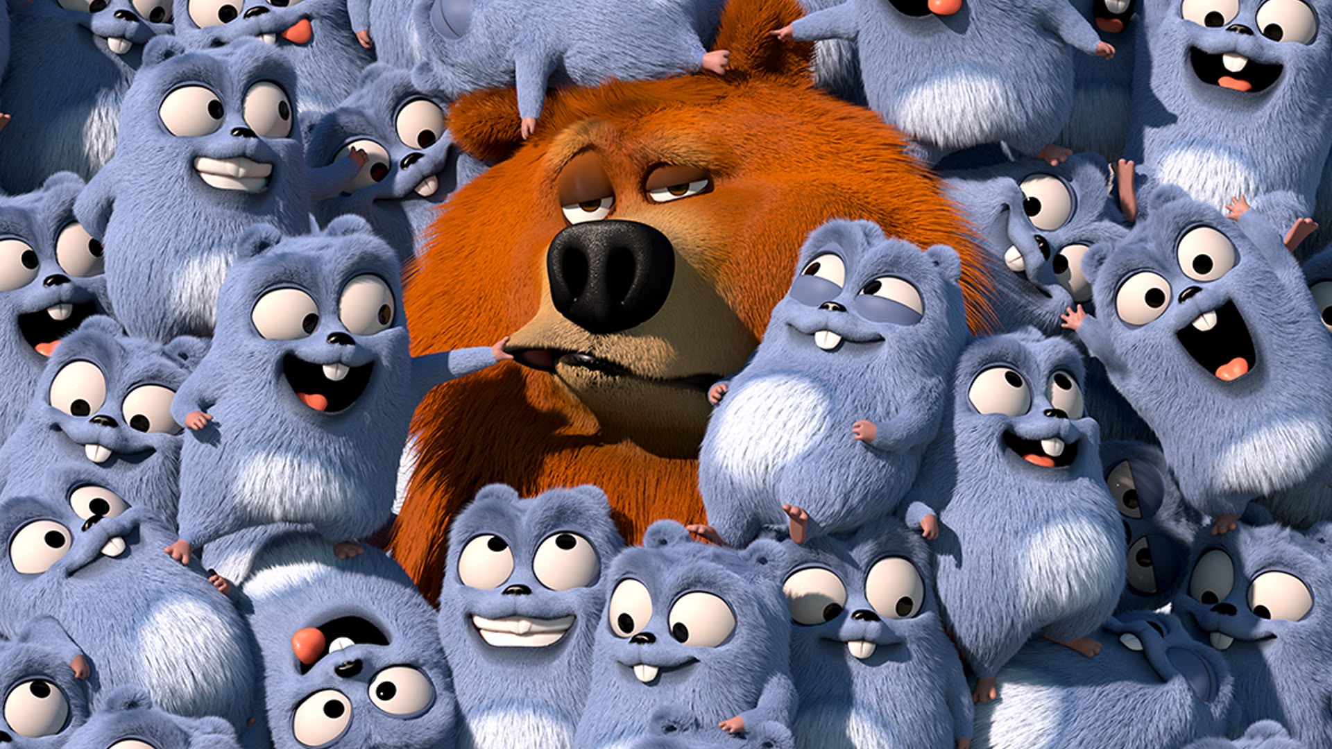 Grizzly Bear Grizzy And The Lemmings Cartoon