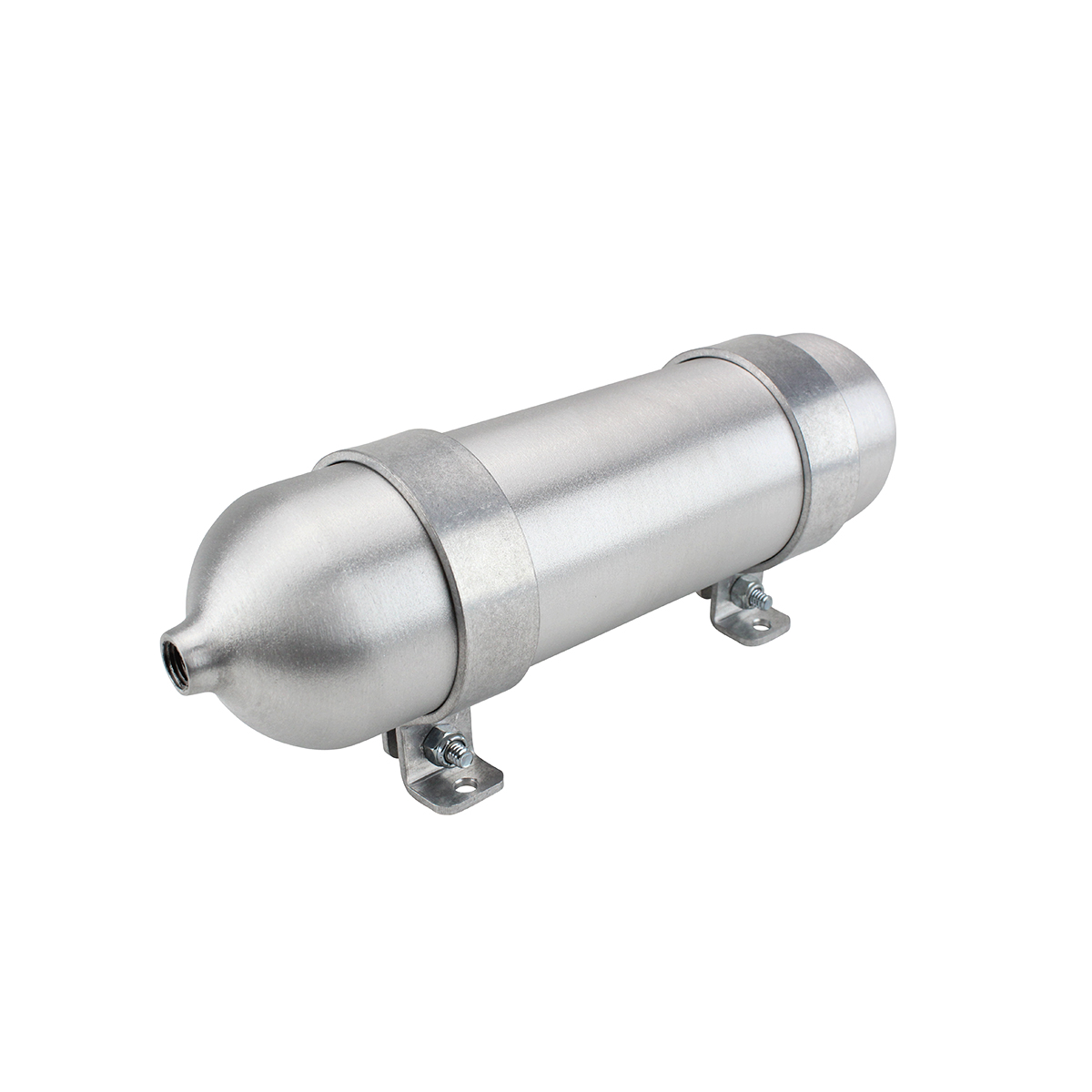 SA21203801 Seamless Tanks Aluminum Air Tank 12" Length 2.875" Diameter,(2) 3/8" Ports,200psi