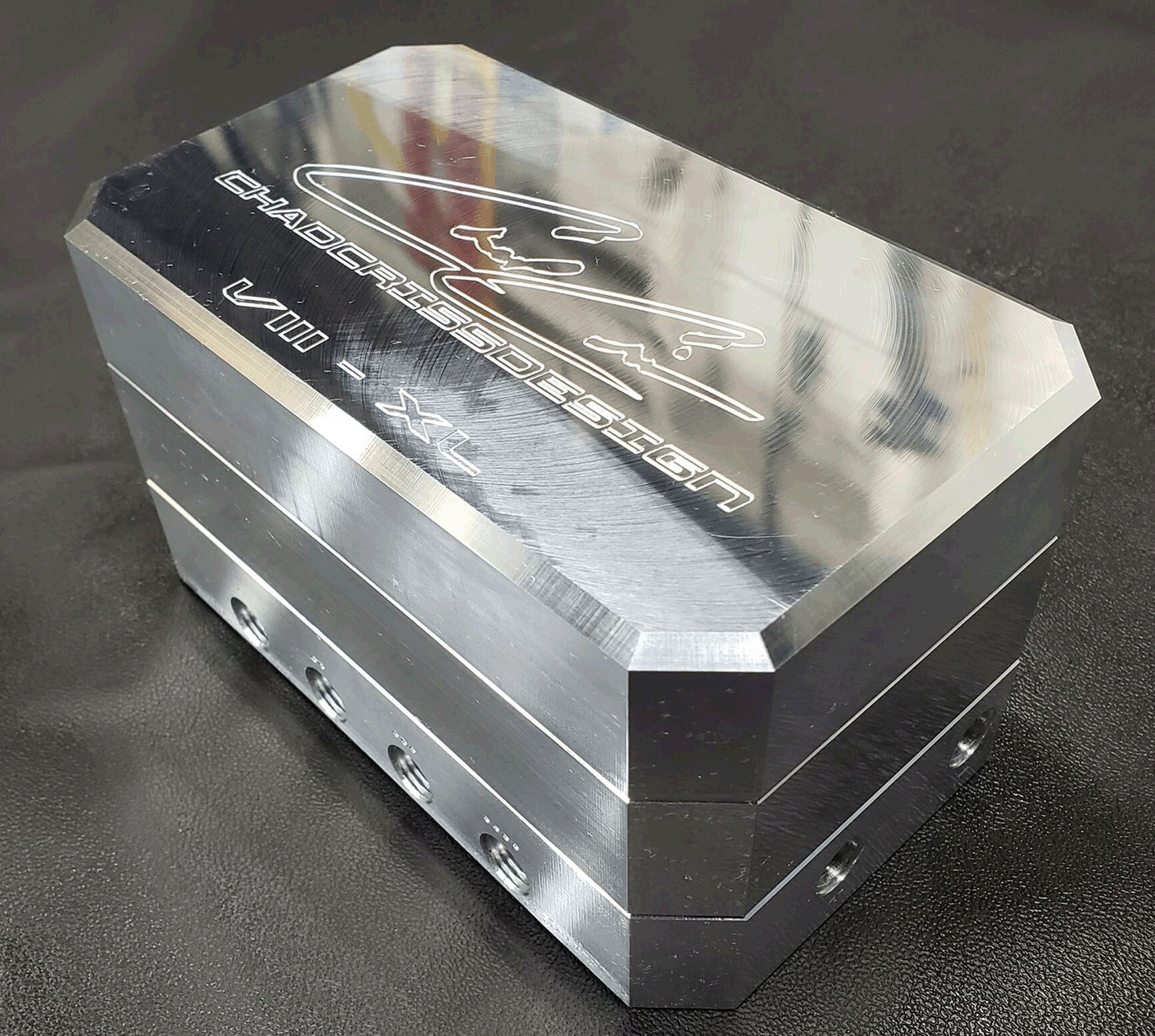 CCD 8XL RAW Air Ride Manifold Chad Criss Design 6061 billet aluminum