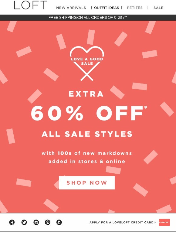 Loft Best of 2015 EXTRA 60 off Milled