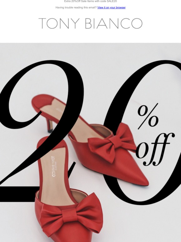 Tony Bianco Email Newsletters Shop Sales, Discounts, and Coupon Codes