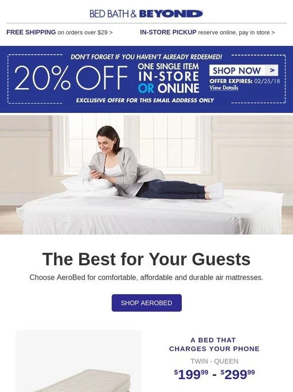 Bed Bath And Beyond Air Mattress Air Mattress Bed Bath Beyond / Check