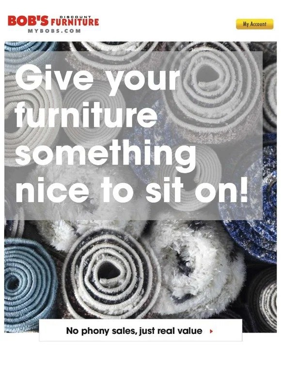 Bob's Discount Furniture Stylish Area Rugs From 79! Milled