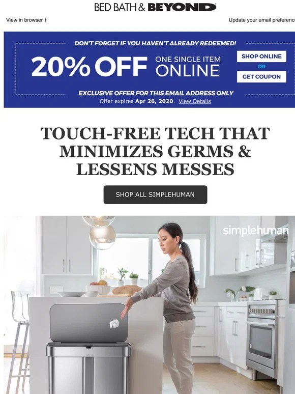 Bed Bath & Beyond Simple. Elegant. Efficient. Introducing the newest