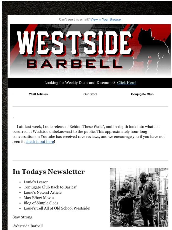 The Book Of Methods Westside Weekly Back to Basics! Milled