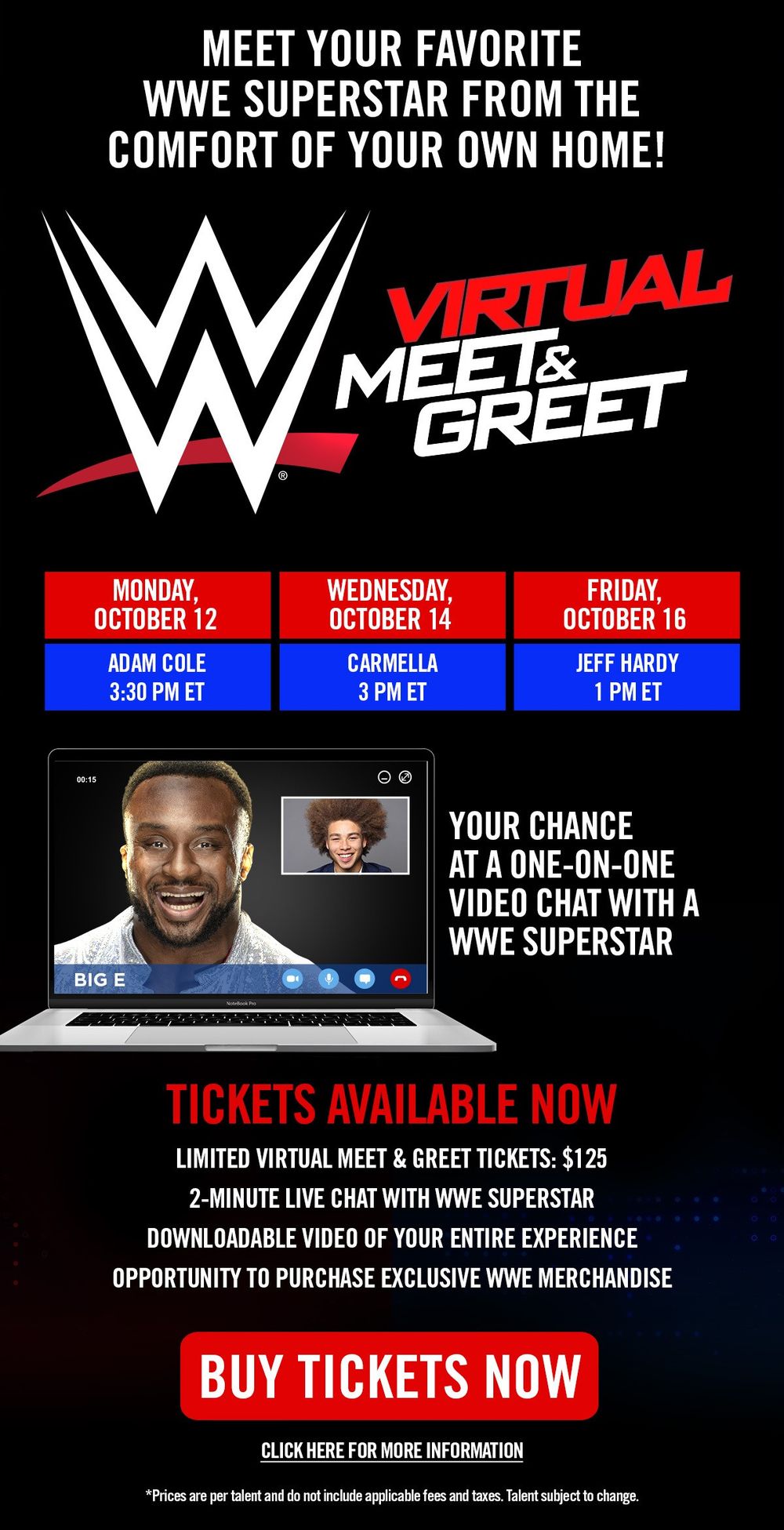 Wwe Virtual Meet And Greet Schedule 2024 WWE Shop More WWE Superstars announced for WWE Virtual Meet & Greets