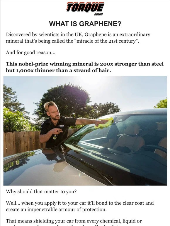 Torque Detail Article What Is Graphene & how does it work on cars