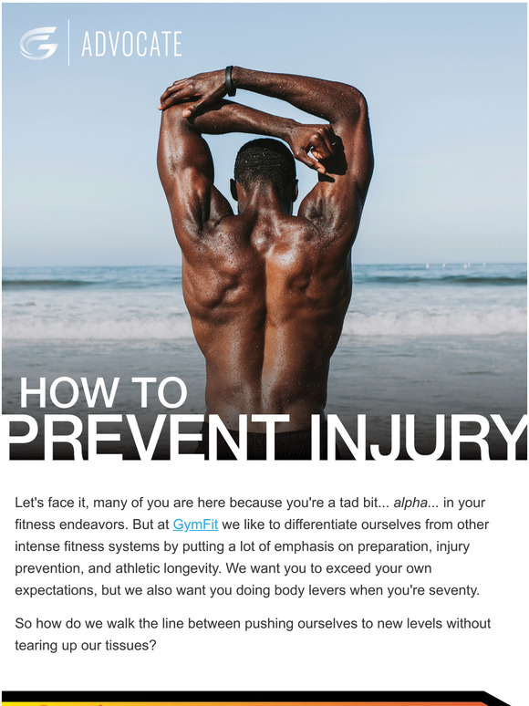 Gymnastic Bodies How to Prevent Injury Milled