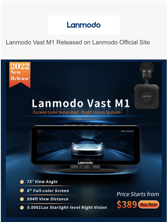 Lanmodo Lanmodo Vast M1 Released on Lanmodo Official Site Milled